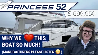 2013 Princess 52 - Why we love this boat so much - Manufacturers please listen :-)