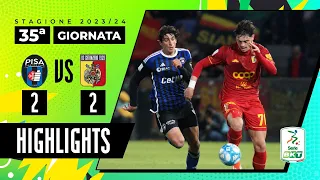 Pisa vs Catanzaro 2-2 | Il Pisa riprende il doppio vantaggio ospite | HIGHLIGHTS SERIE BKT 2023-2024