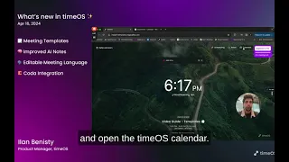 AI Templates for your dream summary, timeOS Announcement