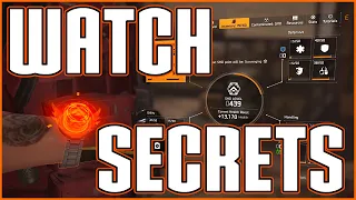 The Division 2 | SHD Watch Secrets | Full Guide And Tips