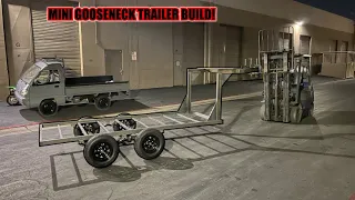 Building a Mini Gooseneck Trailer for my Mini Truck! (Part 3)