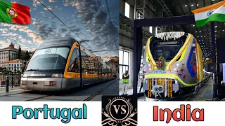 INDIAN RAILWAYS Vs PORTUGUESE RAILWAYS Comparison in 2024 || India Vs Portugal