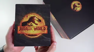 Unboxing Jurassic World Ultimate Collection! - 6 Movies & Sculpture!