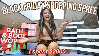 BLACK FRIDAY SHOPPING SPREE + HUGE HAUL | mai pham