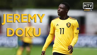 Jeremy DOKU 16years old vs Hungary - UNSTOPPABLE ! (Belgium U17 - Hungary U17)