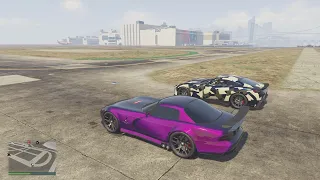 GTA V Online | HSW Grotti Itali GTO Stinger TT vs HSW Banshee