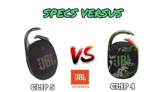 JBL Clip 5 vs. Clip 4 | Specs Comparison!🔥