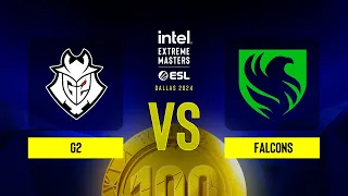 G2 vs. Falcons - IEM Dallas 2024 - Group A