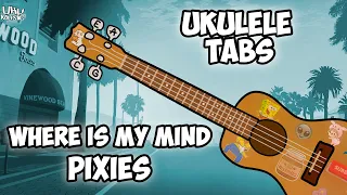 Pixies - Where Is My Mind. Tabs on ukulele