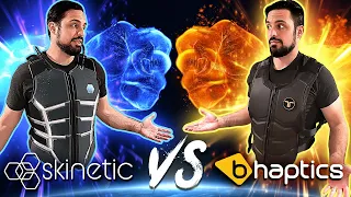 A NEW VR Haptics Vest is HERE - bHaptics VS Skinetic (Quest 2 & PCVR)