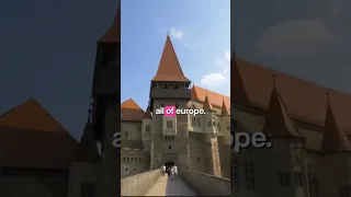 Corvin Castle: Romania's Enigmatic  #youtubeshorts #travel #shorts