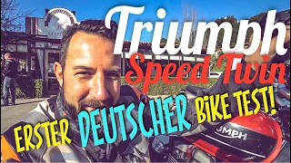 Triumph Speed Twin 2019  Erster deutscher Test auf YouTube!