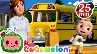 Wheels On The Bus | 25 Min | CoComelon - Cody's Playtime | Songs for Kids & Nursery Rhymes