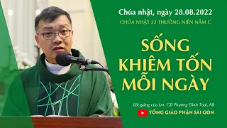 Sống khiêm tốn mỗi ngày - Lm. GB Phương Đình Toại, MI