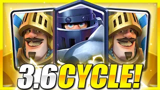 CLASH ROYALE BROKE THIS!! NEW MEGA KNIGHT PRINCE CYCLE IN CLASH ROYALE!!