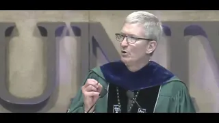 Apple CEO Tim Cook Gives Tulane University Commencement Speech