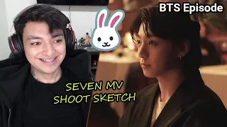 Jungkook Seven MV Shoot Sketch - BTS Episode Reaction