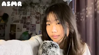 ASMR Cozy Whisper Rambling (rain sounds background🌧️)