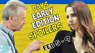 Days of our Lives Early Weekly Spoilers Feb 5-9: Clyde Cornered & Ava Spirals! #dool #daysofourlives