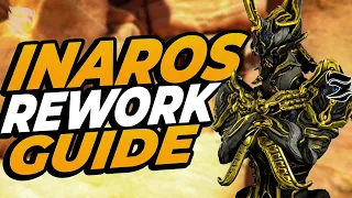 INAROS REWORK! Insane Elemental Sandstorm Build Guide! | Warframe