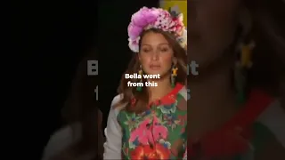 Bella tried very hard 🤍🤍 #youtubeshorts #youtube #fashion #model #runway #bellahadid