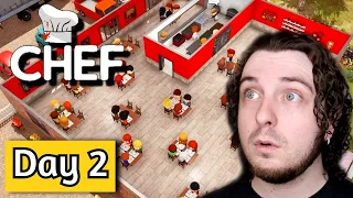 Let's Make a Profit NOW... - Day 2 - Chef: A Restaurant Tycoon Game