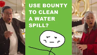 Do You Need BOUNTY To Clean Water?