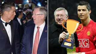 Alex Ferguson, Cristiano Ronaldo and David de Gea!