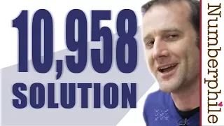 A 10,958 Solution - Numberphile