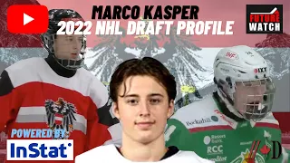 Marco Kasper 2022 NHL Draft Profile
