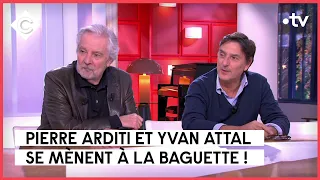 Pierre Arditi, Yvan Attal et Julie Fuchs - C à Vous - 30/11/2022