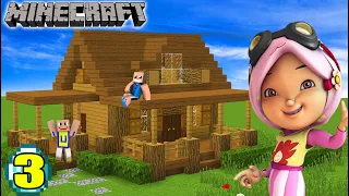 UPIIN MEMBUAT RUMAH PERTAMA YAYA - MINECRAFT SURVIVAL MOD #3