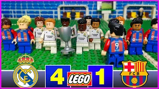 Real Madrid 4-1 Barcelona - Super Copa de España - Campeon 2024 -  LEGO - Stop Motion - VINICIUS JR.