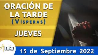 Oración de la Tarde Hoy Jueves 15 Septiembre de 2022 l Padre Carlos Yepes | Católica | Dios