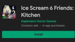 Ice Scream 6: Kitchen AVAILABLE TO INSTALL (Fanmade)