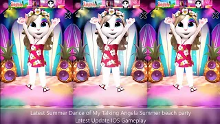 Latest Summer Dance of My Talking Angela | Summer beach party | Latest Update | IOS Gameplay