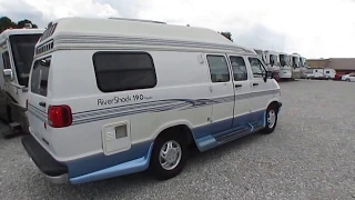 SOLD!1997 Road Trek 190 Popular Class B Camper Van , Only 77,000 Miles, 15 MPG $21,900