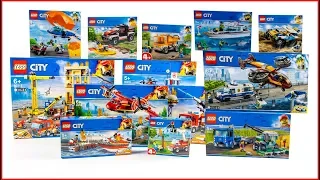 COMPILATION LEGO CITY All 2019 sets - Speed Build for Collectors