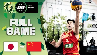 Japan v China | Men | Full Game | Crelan FIBA 3x3 World Cup 2022