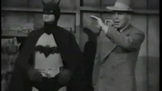 superman meets batman B&W