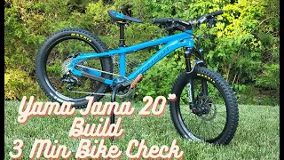 Spawn Yama Jama 20" Review & Build -- 3 Min Bike Check