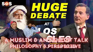 A Muslim Dad & Atheist Son Reacts To: Huge Debate Between Sadhguru & Jewish Rabbi at Los Angeles