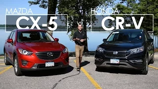 Mazda CX-5 vs. Honda CR-V | Model Comparison | Driving Review