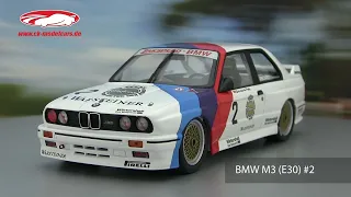 ck-modelcars-video: BMW M3 (E30) #2, DTM Champion 1987, Eric van de Poele, Minichamps