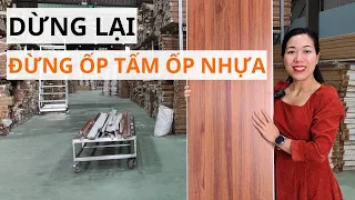 ĐỪNG ỐP TƯỜNG ỐP TRẦN NHỰA NANO Nếu Nhà Bạn Rơi Vào 3 Trường Hợp Này | Lê Hạ Haroma