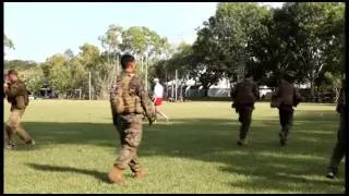 Marines and Australian troops train during Semper FAST