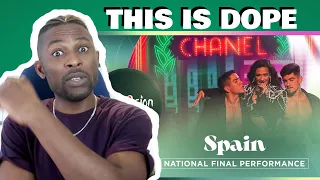 Chanel - SloMo - Spain 🇪🇸 - National Final Performance - Eurovision 2022 REACTION