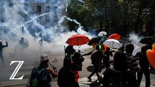 Frankreich am 1. Mai - Gewalttätige Ausschreitungen bei Protesten