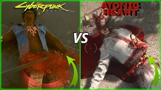 Cyberpunk VS Atomic Heart (NPC Graphic Physics)