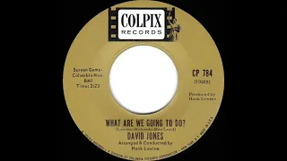 1965 Davy Jones (as “David Jones”) - What Are We Going To Do? (mono 45)